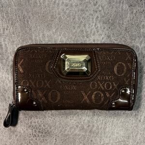 XOXO Monogram Brown Y2k Wallet